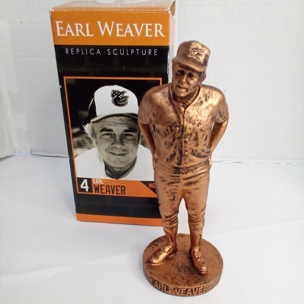 Baltimore Orioles Earl Weaver Replica Sculpture MGR Collectible